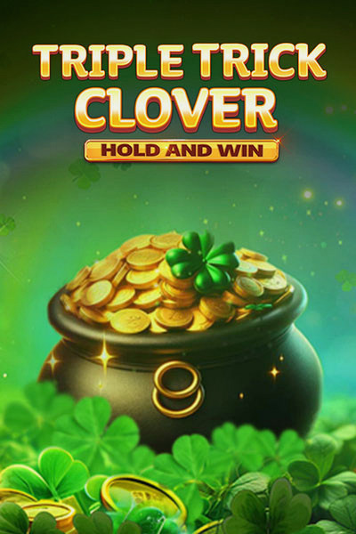 Obálka automatu Triple Trick Clover Hold and Win v lobby Cleobetra Casino